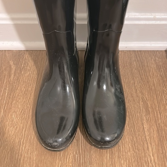 HUNTER Tall Original Refined Glossy Rain Boot - Picture 4 of 9